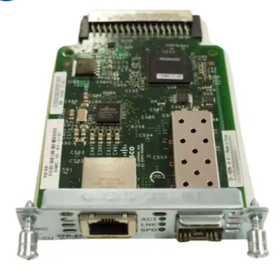 Cisco EHWIC-1GE-SFP-CU 1 port Gigabit Ethernet HWIC avec logement SFP