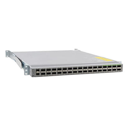 N9K-C9332C
Nexus 9332C ACI Spine avec 32p 40/100G QSFP28, 2p 1/10G SFP