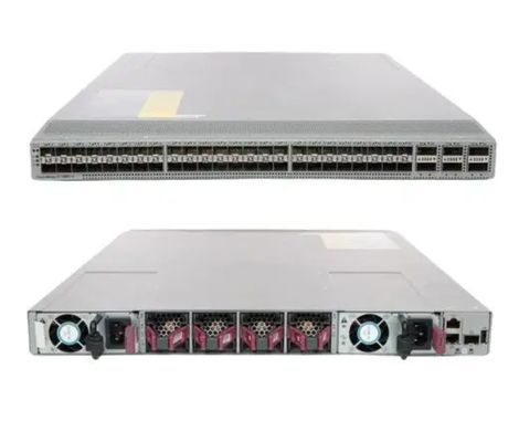 N9K-C93180YC-FX Nexus 9300 avec 48 ports SFP 1/10G/25G et 6 ports QSFP28 40G/100G, MACsec et ports unifiés compatibles