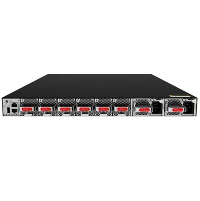 Commutateur Huawei CE9800 CE9855-32DQ avec 32 ports QSFP-DD 400GE, sans ventilateur ni alimentation, et capacité de commutation de 25,6 Tbps