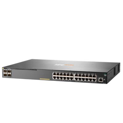 JL255A, commutateur Aruba 2930F, budget PoE 24xGE/4xSFP+/370 W