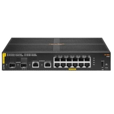 JL679A, commutateur Aruba 6100, 12xGE PoE/2xSFP+/139W PoE
