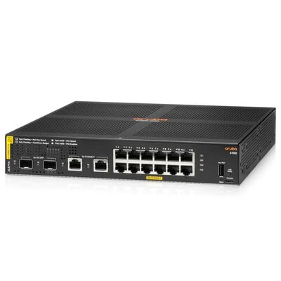 JL679A, commutateur Aruba 6100, 12xGE PoE/2xSFP+/139W PoE