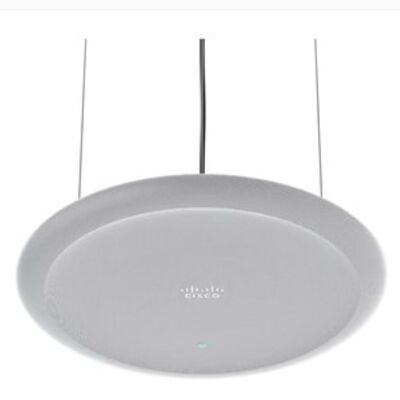 CS-MIC-CLGPRO : microphone de plafond Cisco Pro avec réseau de 64 éléments, 8 faisceaux adaptatifs IA