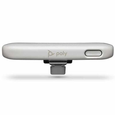 Barre vidéo USB Poly Studio R30 (4K UHD, champ de vision 120°, réseau de 3 microphones, DirectorAI, USB-C, modèle : 842D2AA)
