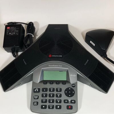 SoundStation-Duo, Polycom SoundStation, téléphone de conférence, PSTN/IP en double mode, micro Hi-Fi