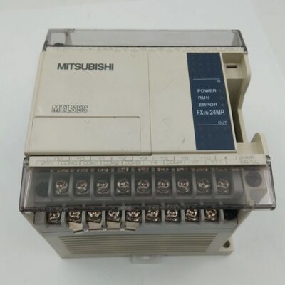 Contrôle industriel PLC série FX1N avec 24 points d'E/S, sortie relais et alimentation CA 100-240V