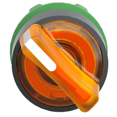 ZB5AK1253 Commutateur à bouton d'appuis industriel avec montage de panneau de 22 mm 1NO+1NC Contact et protection IP66