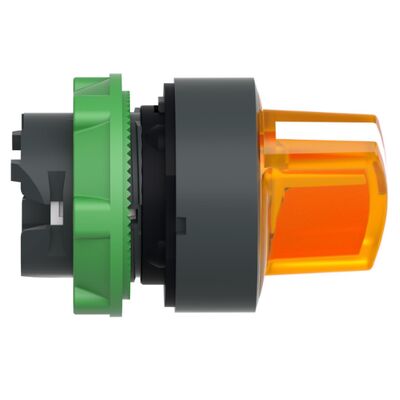 ZB5AK1253 Commutateur à bouton d'appuis industriel avec montage de panneau de 22 mm 1NO+1NC Contact et protection IP66