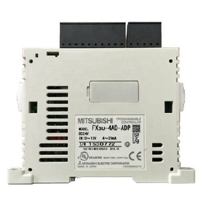 Adaptateur de sortie analogique 4 canaux Mitsubishi FX3U-4DA-ADP pour automates FX3U/FX3UC | Module de sortie tension/courant de haute précision