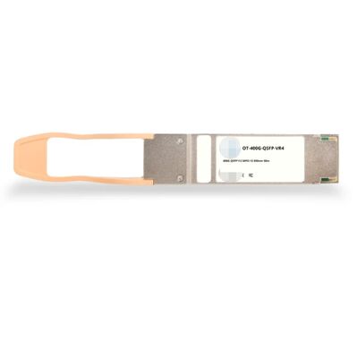Module d'émetteur-récepteur optique TS-Q2O-854H-01C-V/400G QSFP112 VR4 avec une longueur d'onde de 850 nm et un connecteur MPO12 de 50 m pour les centres de données