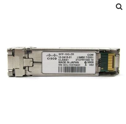 Module d'émetteur-récepteur optique Huawei SFP-10G-ZR Module 10G SFP+ avec distance de câble de 80 km Longueur d'onde de 1550 nm pour la fibre mono-mode