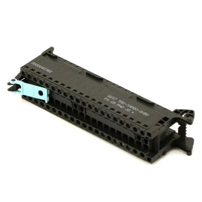 Connecteur frontal Siemens 6ES7592-1AM00-0XB0 SIMATIC S7-1500 avec bornier à vis à 40 broches pour module de 35 mm de largeur et 4 ponts de potentiel