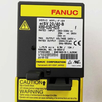 FANUC A06B-6240-H206 servoamplificateur double axe AiSV 20/40-B Original