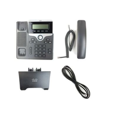CP-7811-K9, Téléphone IP Cisco Série 7800, 1 ligne, Codec G.722, Prise en charge PoE
