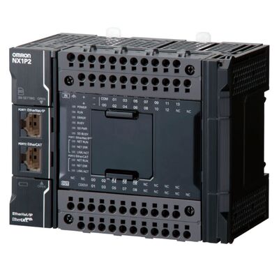 Omron NX1P2-9024DT1 Module CPU PLC 24 E/S Contrôleur de mouvement 4 axes