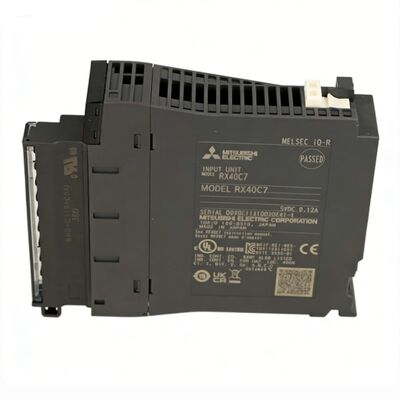 Module PLC Mitsubishi RX40C7 – Module d'entrée 16 points 24 V CC série iQ‑R pour l'automatisation industrielle