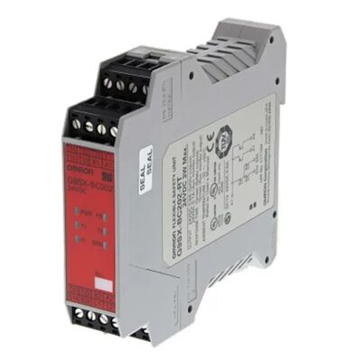Module de contrôleur de sécurité Omron G9SX-BC202-RT, montage sur rail DIN 24 V CC