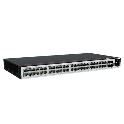 Switch Huawei CloudEngine S5755-H48N4Y-A 48 ports 2.5GE Multi-Gigabit avec 4×25GE SFP28 Uplinks, Alimentation AC, Accès frontal
