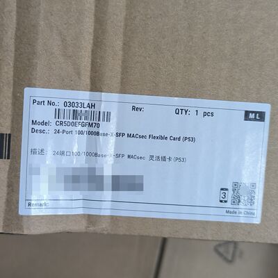 CR5D0EFGFM70, accessoire de commutateur Huawei CloudEngine 16800, 24x100/1000Base-X SFP, MACsec, carte flexible