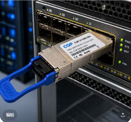 CQP-31100G-IR4 100G QSFP28 IR4 Transceiver Optique | Module LC SMF | Transceiver Optique pour Réseaux Mi-Portée