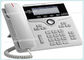 Téléphone blanc et noir 7821 d'IP des couleurs CP-7821-K9 Cisco avec des plusieurs appui de langue