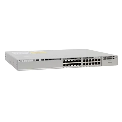 C9200-24P-E, Cisco Catalyst 9200 Switch, 24xPoE+ ports/Layer 3/Network Essentials