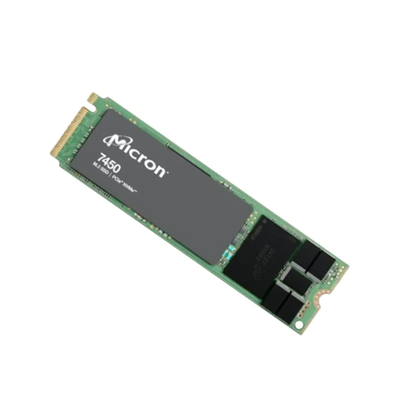 Micron MTFDKBA800TFS-1BC1ZABYY Disque SSD NVMe PCIe Gen4 M.2 de 800 Go | Disque SSD pour centre de données d'entreprise 7450 MAX