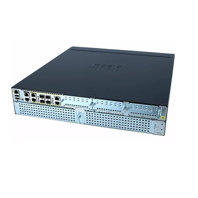 ISR4451 X K9 1 à 2G Débit du système 4 ports WAN et LAN 4 ports SFP 10 Core CPU Sécurité de la voix WAAS WAN intelligent