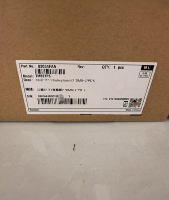 Huawei OptiXtrans E6616 Plateforme de transmission optique intelligente avec des cartes TMB2TPS TMB3SL41009 TMB4EFS801