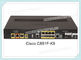 Contrôleur sans fil AVC WAN de degré de sécurité du routeur C891F-K9 1 SFP 4 POE de Cisco