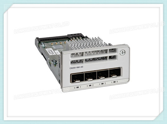 C9200-NM-4G, module réseau Cisco Catalyst 9200, ports 4x1GE, module enfichable, aucun ventilateur requis