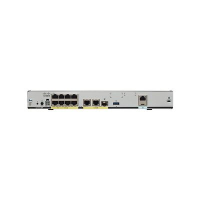 C1111-8P - Routeurs de services intégrés de la série 1100 de Cisco Routeur de la série 1100 de Cisco ISR 1100 8 ports Routeur Ethernet GE WAN dual