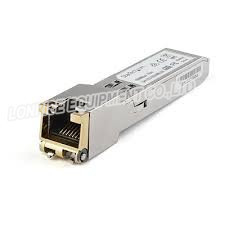 Le module émetteur-récepteur GLC - TE 1000BASE - T SFP prend en charge des longueurs de liaison allant jusqu'à 100 m sur une connexion en cuivre via un connecteur RJ-45