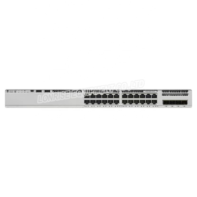 C9200L-24P-4 G-E New Brand des liaisons montantes des ports PoE+ 4 du commutateur de réseau de 9200 séries 24 commutent des bases de réseau