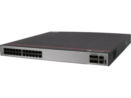S5735-S24P4X, commutateur Huawei S5735-S, ports 24 x 10/100/1000BASE-T, ports 4 x 10 GE SFP+, PoE+, sans module de puissance