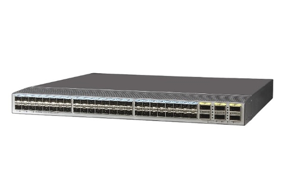 CE6870-48S6CQ-EI, 48 ports 10GE SFP+, 6 ports 40GE / 100GE QSFP28, module d'alimentation en courant alternatif de 2x600W, boîte 2xFAN