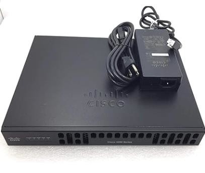 ISR4221/K9 35Mbps-75Mbps Débit du système 2 ports WAN/LAN 1 port SFP CPU multicore 2 NIM