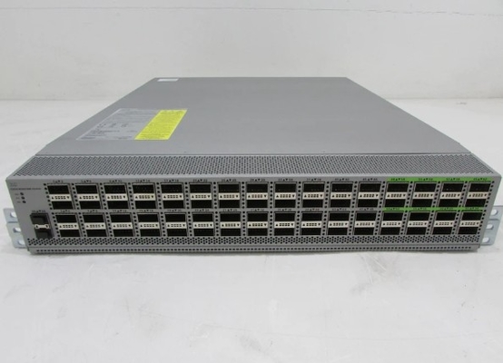 N9K-C9364C Série Nexus 9000 C9364C 64xQSFP28 Ports 100GBase-X + 2xSFP+ Ports Layer3 Commutateur Ethernet Gigabit 2U géré