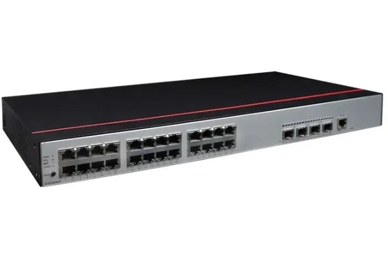 S5735-L24P4S-A1 Série Huawei S5700 Commutateur 24 Port Ethernet 10/100 / 1000Base-T 4 Gigabit SFP POE + alimentation en courant alternatif