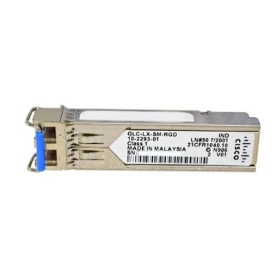 Transcepteur SFP GLC-LX-SM-RGD compatible avec TAA conforme à 1000Base-LX (SMF 1310nm 10km DOM Rugged LC)