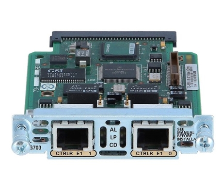 VWIC2-2MFT-G703 Routeur Multiflex Voix / carte d'interface WAN 2 ports 2e génération