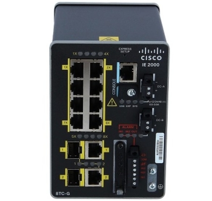 IE-2000-8TC-G-L IE-2000-8TC-G-L - Ethernet industriel de la série 2000 IE 8 10/100 2 T/SFP Lite