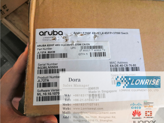 Jl727a Nouveau verrouillé ArubaEnterprise Ethernet géré 10 Gb 48 Ports Poe Switch Gigabit