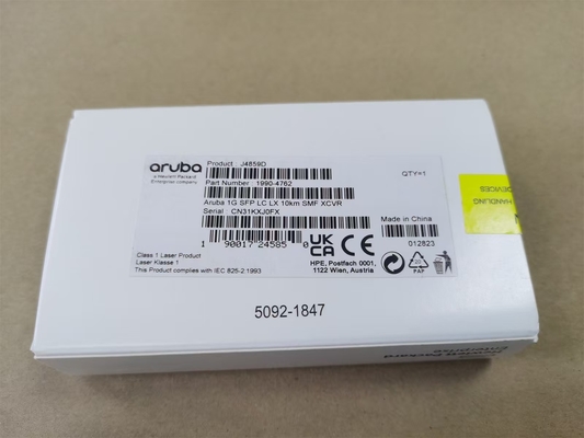 J4859D Aruba 1G SFP Aruba Transcepteurs Aruba 1G SFP LC LX Transcepteurs SMF à 10 km