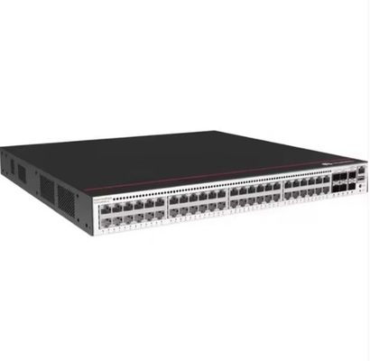 S5735-S48P4XE-V2 Ports 48*10/100/1000BASE-T Ports 4*10GE SFP+ Ports 2*12GE Ports à pile PoE+ sans module d'alimentation