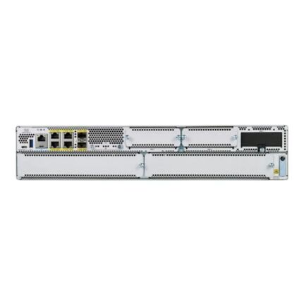 Routeur d'entreprise C8300-2N2S-6T, 6 ports RJ45 Gigabit 1G, 2 emplacements modulaires NIM+2SM, double alimentation redondante, prêt pour SD-WAN