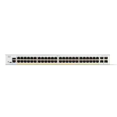 Commutateur PoE géré Cisco C1300-48P-4G | Switch réseau Gigabit couche 3 à 48 ports avec 4 liaisons montantes SFP