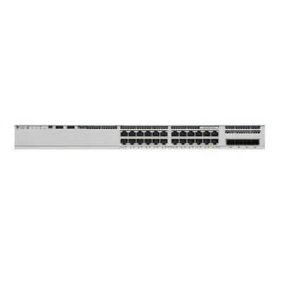 C9200L-24P-4G-E, commutateur Cisco Catalyst 9200L, 24 ports PoE+/liaison montante 4x1G/essentiels du réseau
