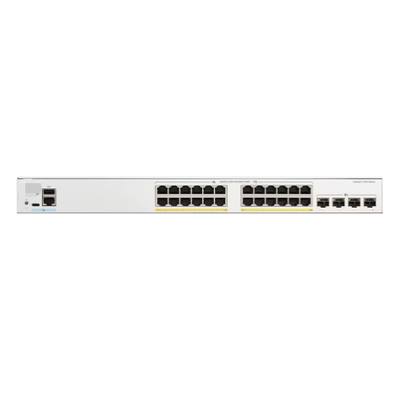 Commutateur Cisco C1200-24FP-4X Catalyst 1200 à 24 ports PoE+ avec 4 uplinks SFP+ 10G